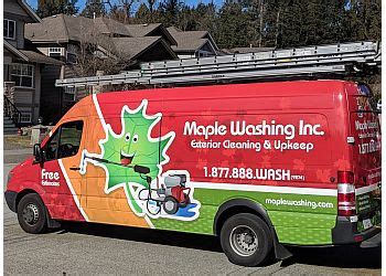 Maple Washing in Maple Ridge, BC .